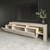 HANAH HOME TV polica Beliz Travertine