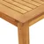 3-dijelni vrtni blagovaonski set 85x85x74 cm od masivnog bagremovog drva