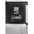 Hanah Home Komoda Luxe 120x80x30cm Crno-Antracit