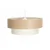 Luster na sajli DUO 1xE27/60W/230V O 50 cm bež/krem