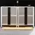 HANAH HOME Komoda Paris White
