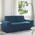 Vidaxl Kavč Modra 182 x 80 x 82 cm blago