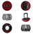MyValice Set kofera 5813, 2 dela, Crveni