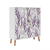 Hanah Home Komoda Multilux Daisy 95x111x36cm Belo-Tamnoplava