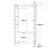 Hanah Home Cipelarnik 90x180x34cm Bež
