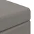 Stolica Sivo-smeđa 101 x 41 x 40 cm Tkanina i konstruirano drvo