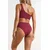 Trendyol Milla Ženski kupaći kostim Tbess26Bt00012, Bordo