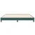Box Spring krevet bez madracem tamnozeleni 200x220 cm baršun