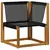 Set vanjskih sofa s jastukom 6 pcs Prirodna i krem