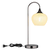 Globo 15548TK - Stona lampa MAXY 1xE27/40W/230V bela/antracit