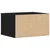 Držač za printer Crni hrast 40 x 32 x 22,5 cm Konstruirano drvo