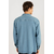 TUDORS Muška košulja Oversize Relaxed Fit teksas plava