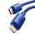 BASEUS USB-C kabel za Lightning Baseus Crystal Shine, 20 W, PD, 2 m (modra)