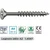 Vijak z vgr.gl. SPAX 4.5x45 DN, torx 20 inox A2