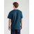 Carhartt WIP Majica American Script zlato-rumena/petrol/temno rdeča