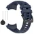 GS Silikonski pašček za Garmin Instinct 3 45 mm, temno moder