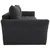 Mega Sofa Pascal crna