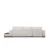 Atelier del Sofa Ugaona garnitura Loop 18 89x29x40cm Bela