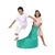 Baton - Turquoise Turquoise Garden Bean Bag