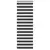 Zavjesa zebra crna 85x200 cm širina tkanine 80,9 cm poliester