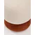 Hanah Home puf Coco, 33 cm, krem / narandžasti