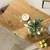 HOMCOM HOMCOM Jedilna miza MDF, jeklo 160D x 75Š x 77V cm naravni les, (5000242580)