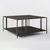Hanah Home Klub sto Uranus 15x40x15cm Crni