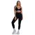 STRIX ZOA Triangle Sports Bra Black