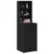 Highboard Crni hrast 40 x 40,5 x 135 cm Konstruirano drvo
