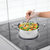 Rosmarino nizki jekleni lonec s stekleno pokrovko POUR&COOK II, 20 cm (2 L)
