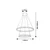 Rabalux Visilica Grete, LED 60W, D60cm