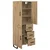 Highboard s ladicama 2 pcs Umjetnički hrast 69,5 x 34 x 180 cm