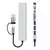 Tech-protect HB06 HUB adapter USB-C + USB - 4x USB / USB-C / SD / TF / AV 3.5, siva