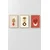 Wallity Slika 3Dartsoho98, 3 dela, 33 x 48 cm