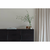 Rjava nizka komoda iz masivnega tika 135x82 cm Webster – White Label