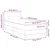 Vidaxl Postelja boxspring z vzmetnico Temno rjava 90 x 190 cm blago