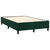 Krevet box spring s madracem LED tamnozeleni 120x200 cm baršun