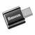 BASEUS Adapter USB na USB tipa C 2,4 A (črn)