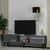 HANAH HOME TV polica Pelin Anthracite Silver
