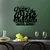Wallity Zidna dekoracija Wine Better, 50 x 40 cm, Crna
