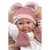 Llorens M738-16 oblačila za dojenčka lutko NEW BORN velikosti 40-42 cm z dodatki