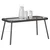 Kava Stol Crna 90 x 45 x 43 cm poliratan