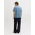 Jack & Jones Majica Oragnic Basic 12156101 Modra Regular Fit