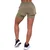 GymBeam Women‘s Pulse Running shorts 2in1 Vetiver