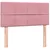 Vidaxl Box spring postelja z vzmetnico roza 80x220 cm žamet