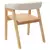 vidaXL Jedilni stoli 2 pcs Naravna 54 x 57 x 73 cm