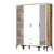 Hanah home Ormar Kumsal PTR 160x47,5x201,4cm Orah