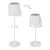 Eglo 75793 - prigušiva spoljašnja stona lampa CABOZO LED/3,8W/5V 2000 mAh IP44 bela