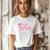 Camiseta Majica sa štampanim printom Cam 244, Ženska, Bela
