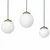 Luster na sajli SPARTA 3xE14/40W/230V